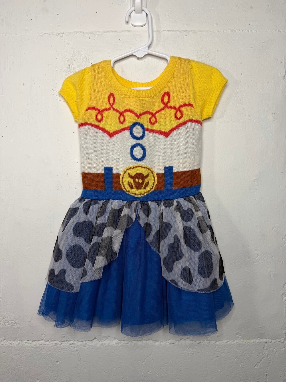 Disney Toy Story Girls 2T Tulle Sweater Dress